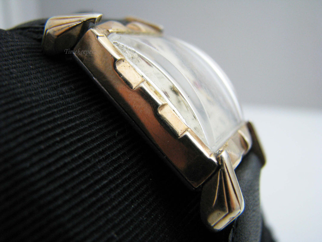 b616 Vintage Unisex 10kt RGP Dumont Wristwatch