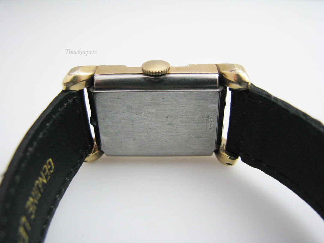 b616 Vintage Unisex 10kt RGP Dumont Wristwatch