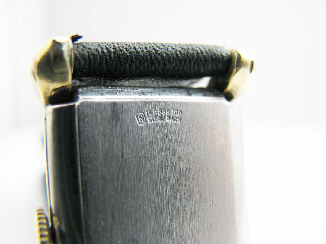 b616 Vintage Unisex 10kt RGP Dumont Wristwatch