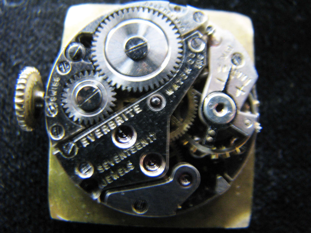 b616 Vintage Unisex 10kt RGP Dumont Wristwatch