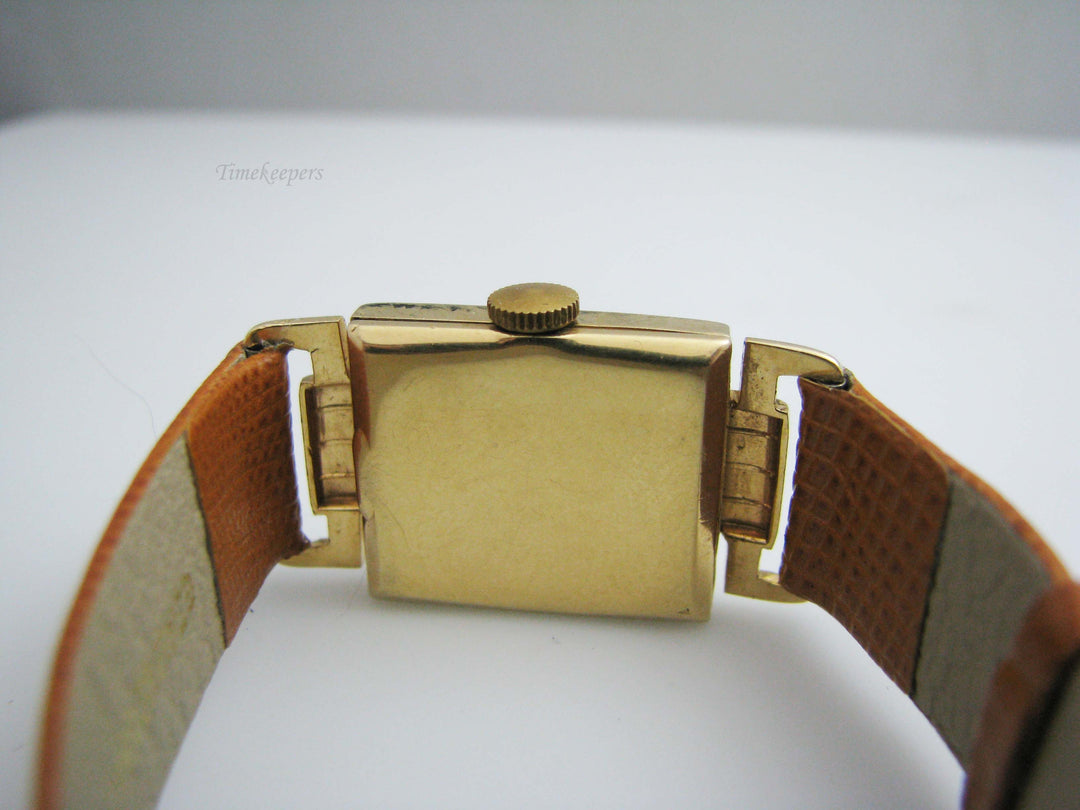 g167 Vintage Unisex 14kt Yellow Gold Hoyt Wristwatch