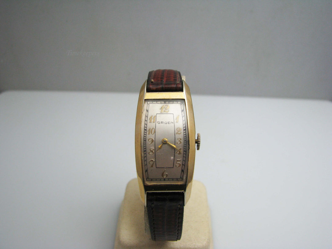 b381 Men's Mechanical 10kt Gold Filled Gruen wristwatch