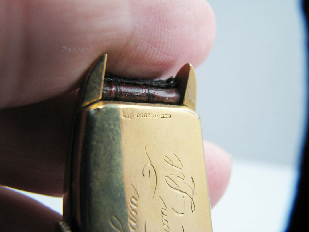 b381 Men's Mechanical 10kt Gold Filled Gruen wristwatch