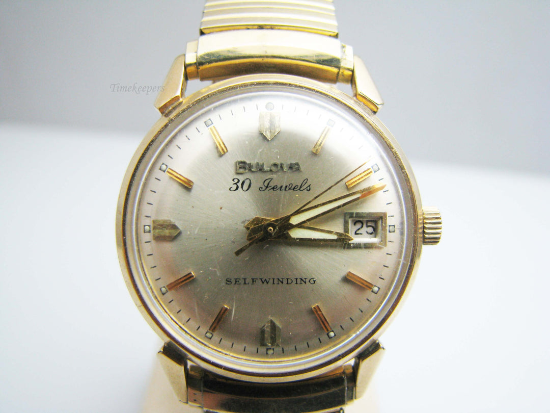 b385 Men's Self Winding 30J Bulova wristwatch