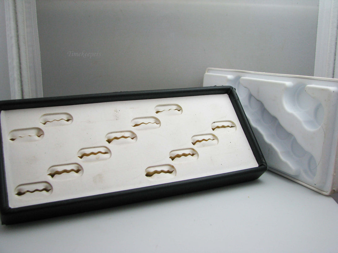 b632 Portable Stackable 4 Tiered Ring Jewelry Holders with lid