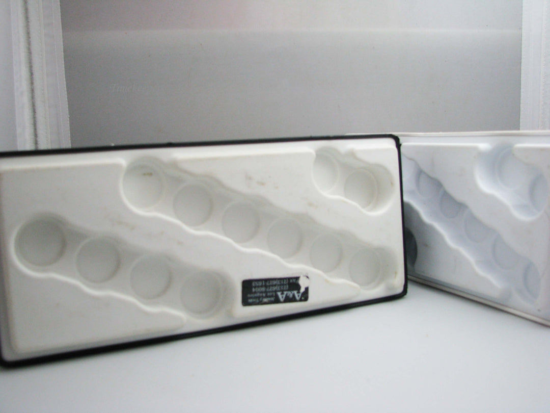 b632 Portable Stackable 4 Tiered Ring Jewelry Holders with lid