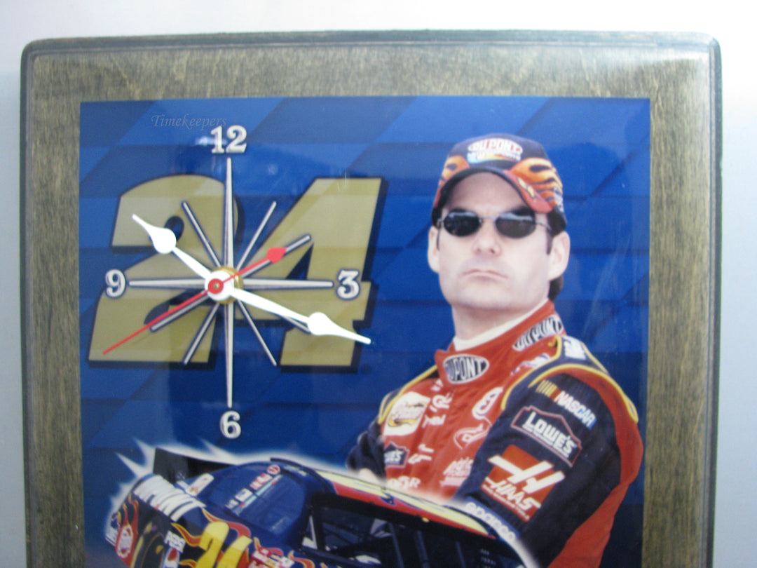 b637 Jeff Gordon #24 NASCAR Quartz Hanging Wall Clock
