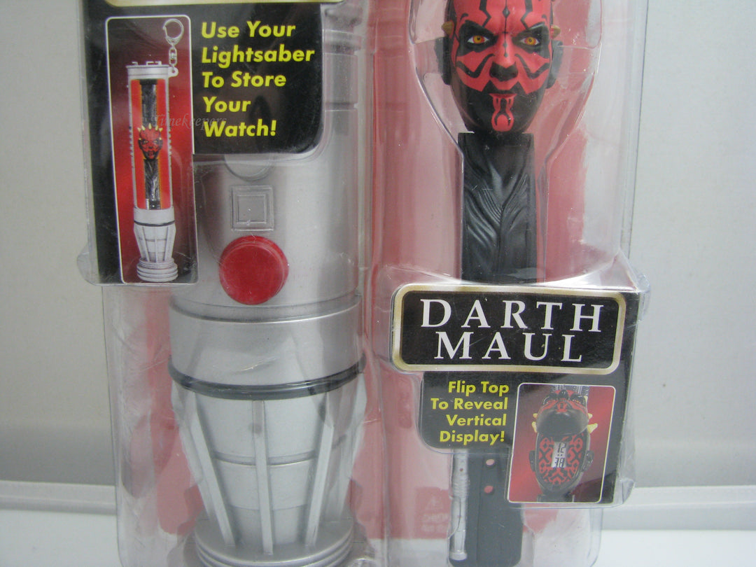 b638 Star Wars Episode I Darth Maul Collector's Wristwatch