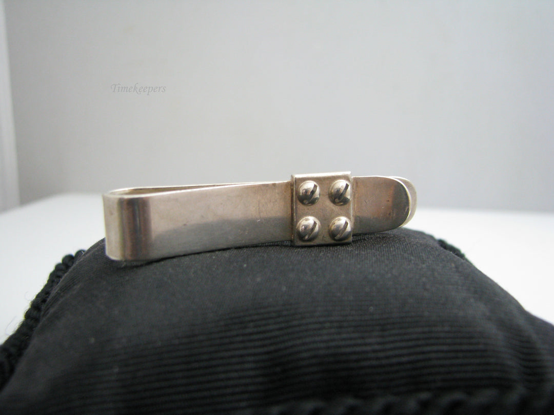 b648 Unisex .800 Silver Money Clip with Faux Screws