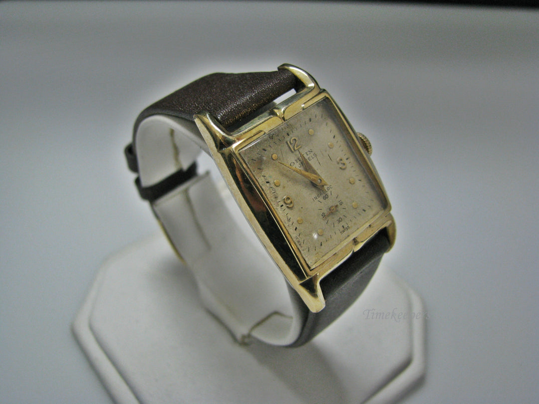 H088 Gorgeous Orvin Mechanical Hand Wind Watch with Second Sub-Dial from 1960s