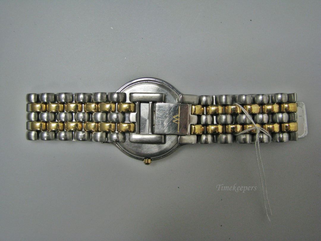 H093 Awesome Two Tone Quartz Wittnauer Watch from 1980's
