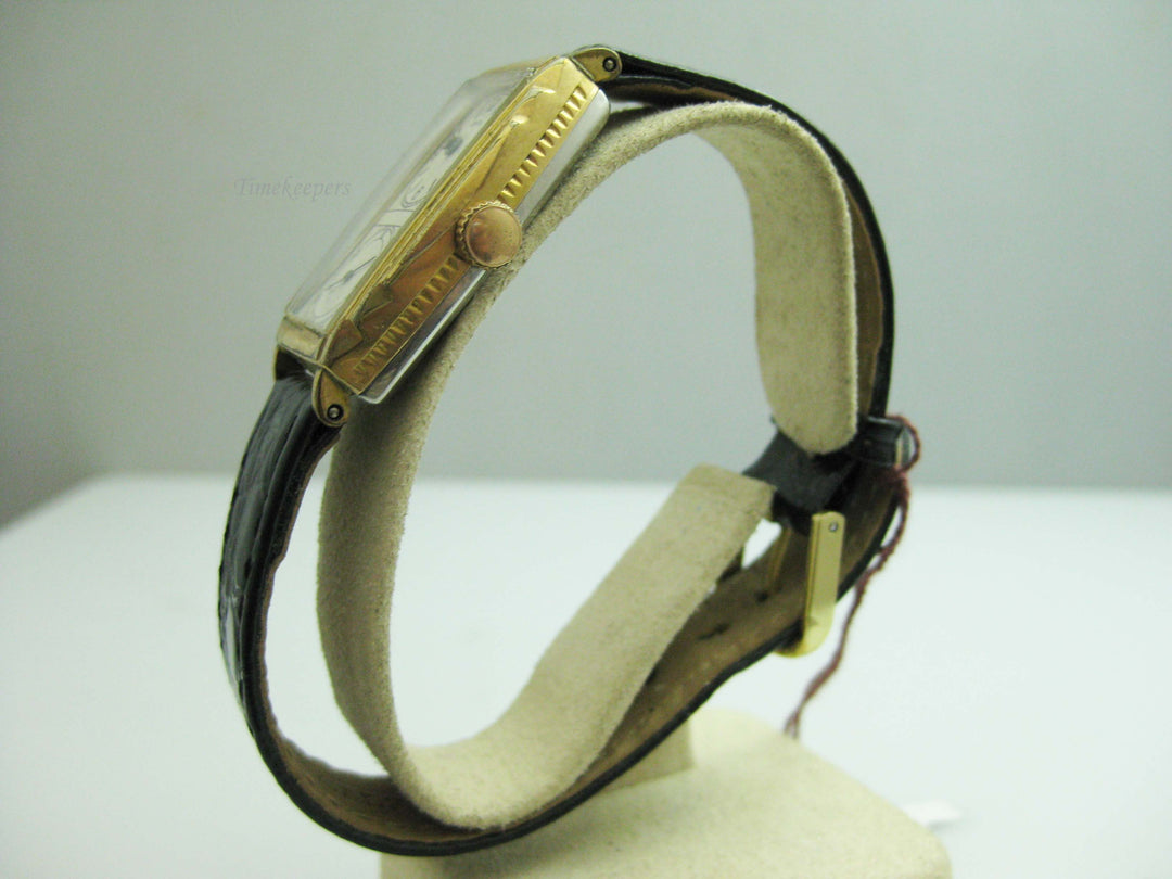 b707 Classic Unisex 1930s Gold Filled Doctor's Wristwatch