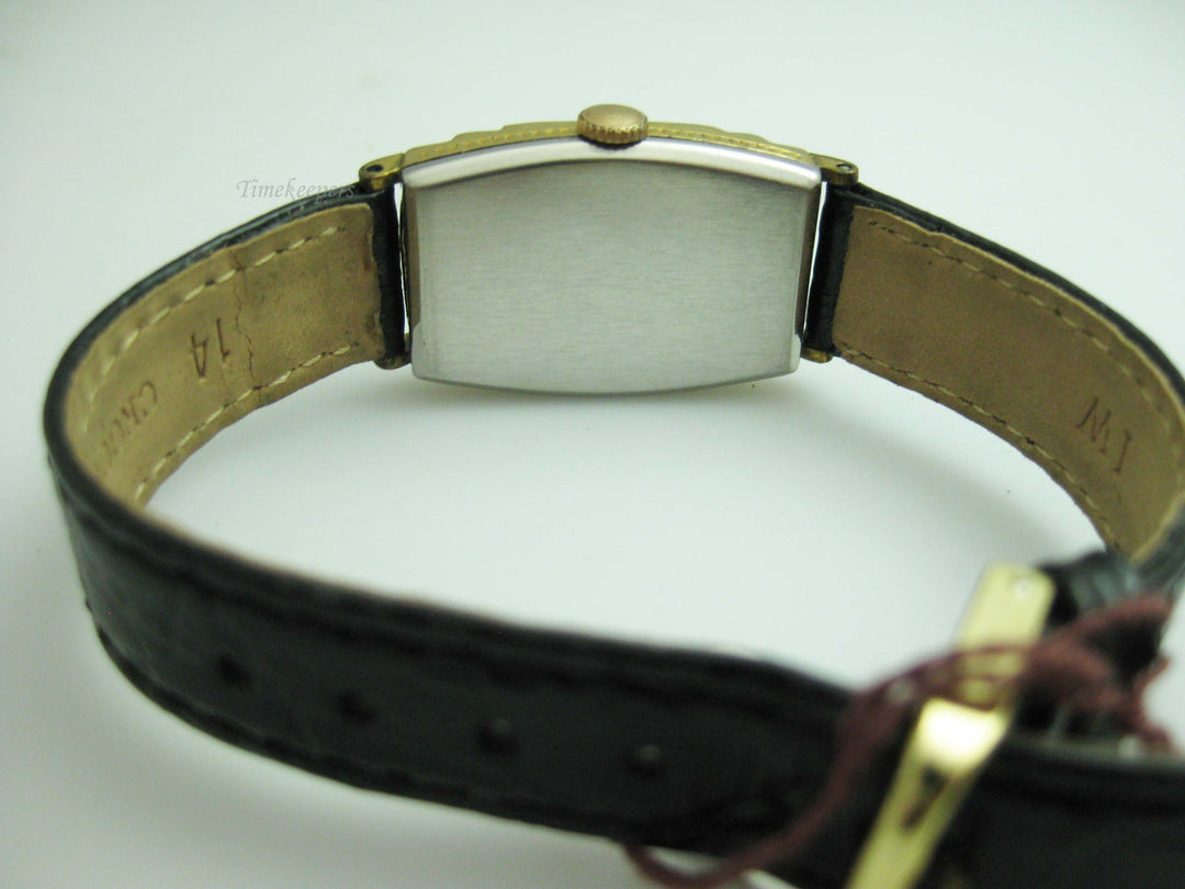 b707 Classic Unisex 1930s Gold Filled Doctor's Wristwatch