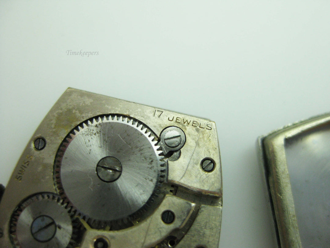 b707 Classic Unisex 1930s Gold Filled Doctor's Wristwatch