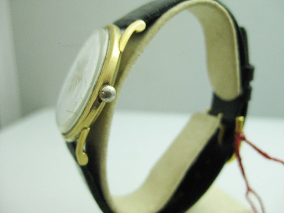 b713 Men's Stylish 10kt Yellow Gold Filled Lucien Piccard Mechanical Wristwatch