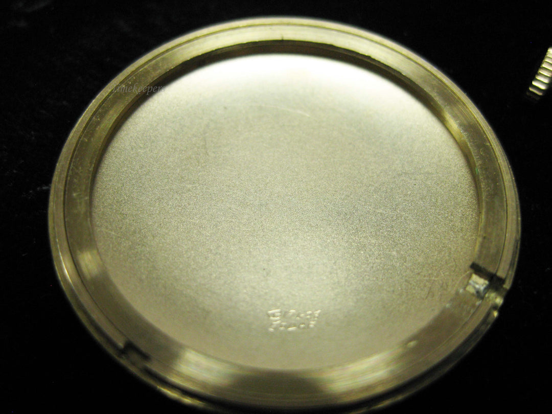 b720 Men's Classic 14kt Yellow Gold Lucien Piccard Mechanical Wristwatch