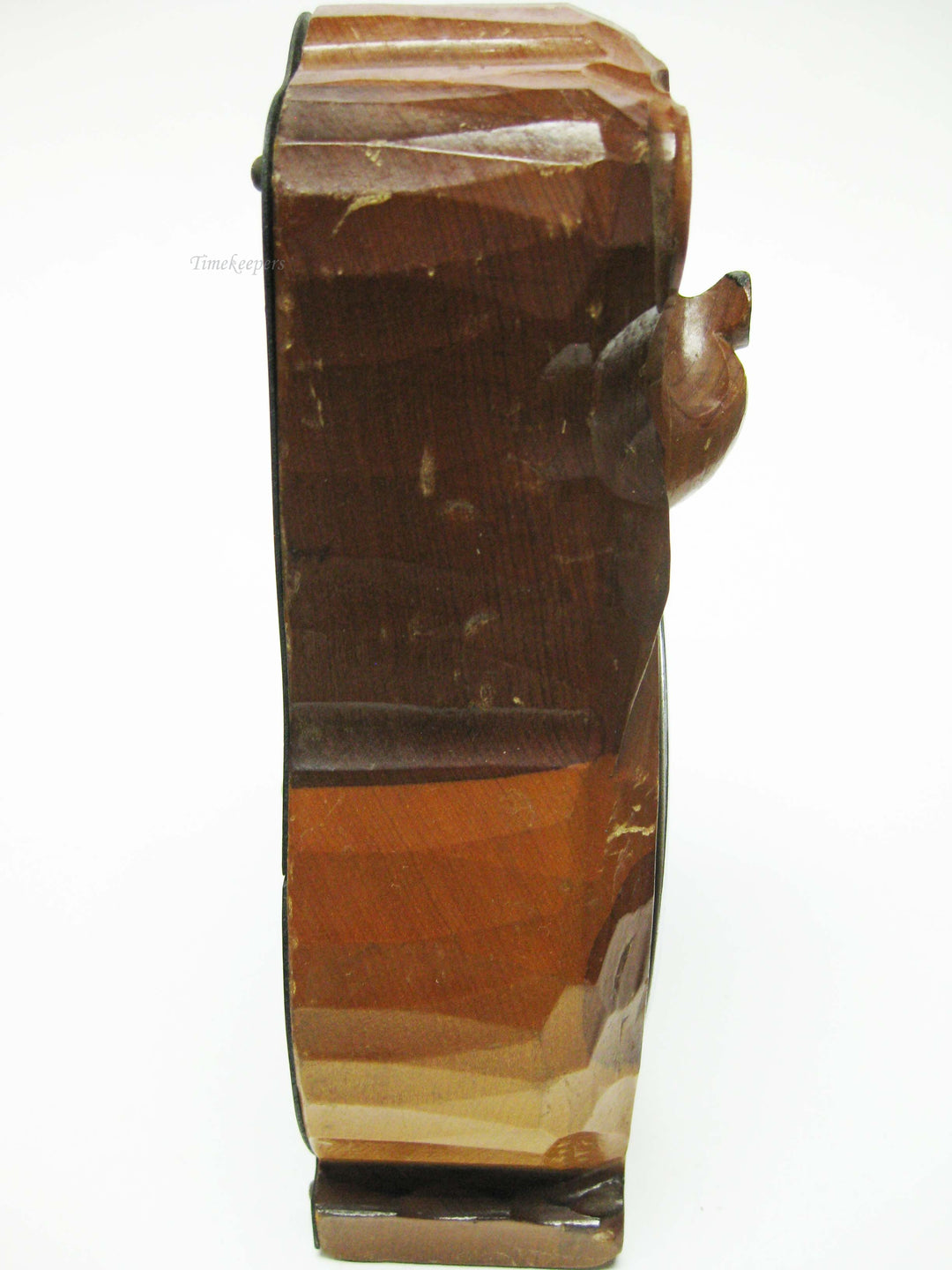 b758 Cute Tezuka Clock Co Poppo Dog Moving Eyes Wind Up Desk Clock