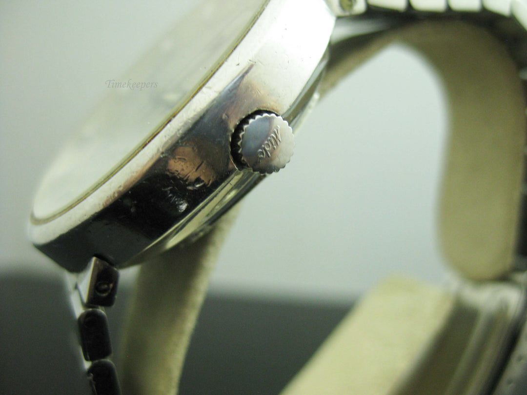 b768 Vintage 1970s Mido Ocean Star Datoday Commander Automatic Wristwatch