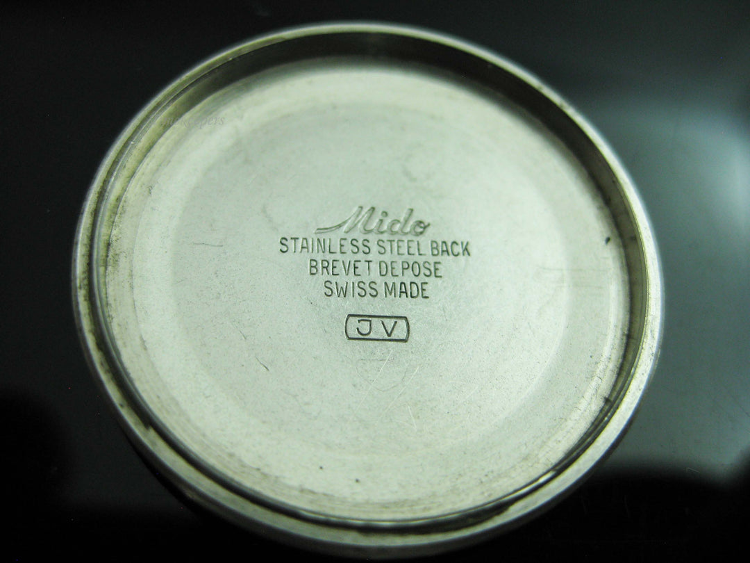 b768 Vintage 1970s Mido Ocean Star Datoday Commander Automatic Wristwatch