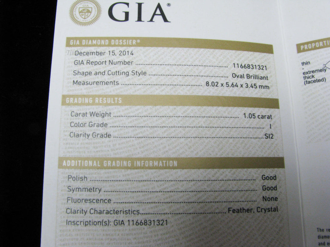 d863 Stunning 14k White Gold Diamond Engagement Ring