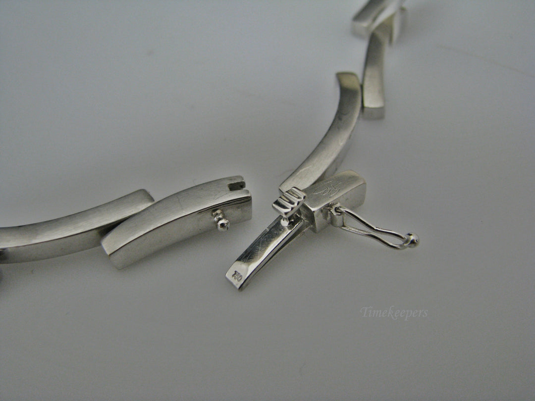 H197 Stunning Necklace with Multiple Diamonds in 18K White Gold