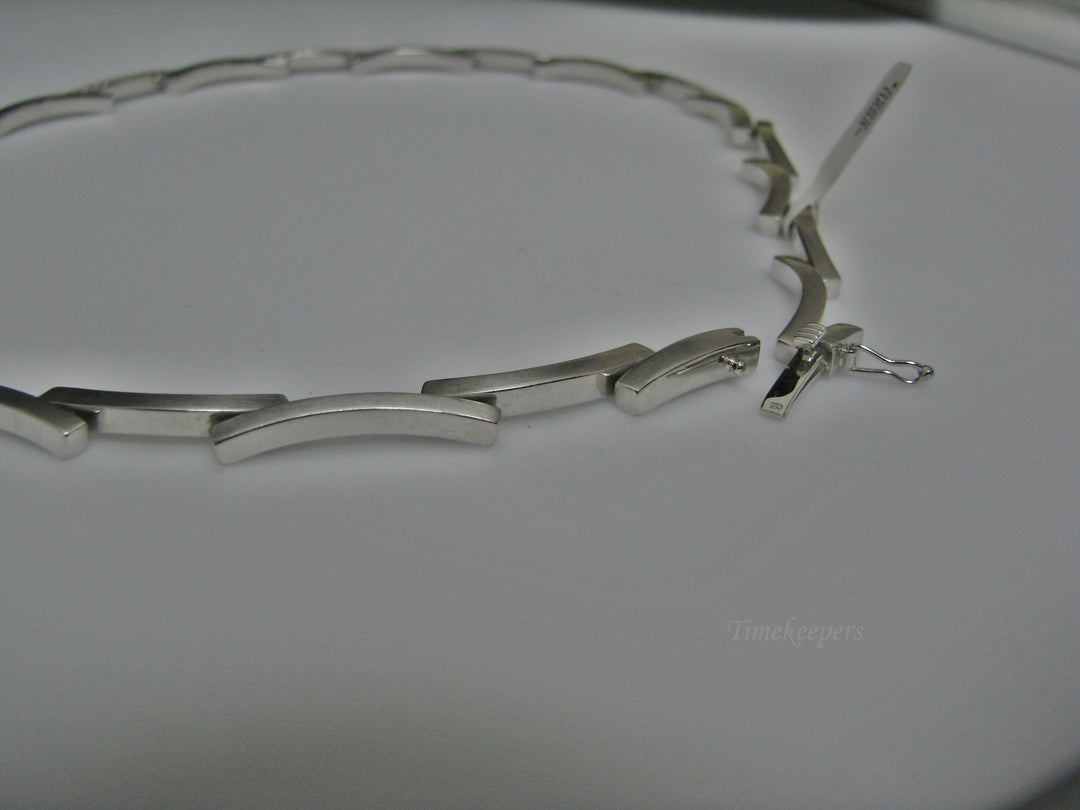 H197 Stunning Necklace with Multiple Diamonds in 18K White Gold