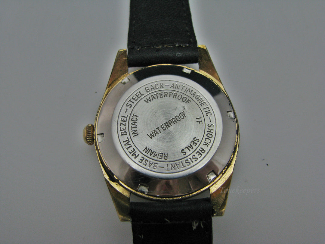 H257 Unique De Ville Mechanical Men's Wrist Watch from 1960's
