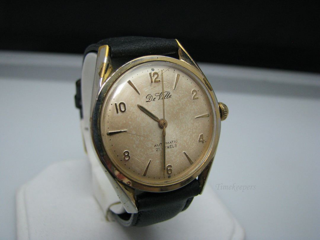 H257 Unique De Ville Mechanical Men's Wrist Watch from 1960's