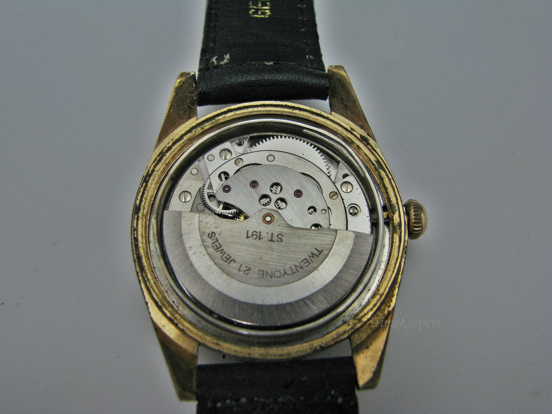 H257 Unique De Ville Mechanical Men's Wrist Watch from 1960's