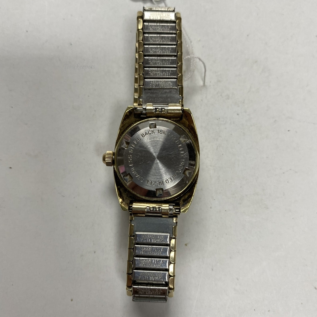 r831 Vintage 18K Gold Electroplated WITTNAUER Mechanical Watch | Vintage Watch