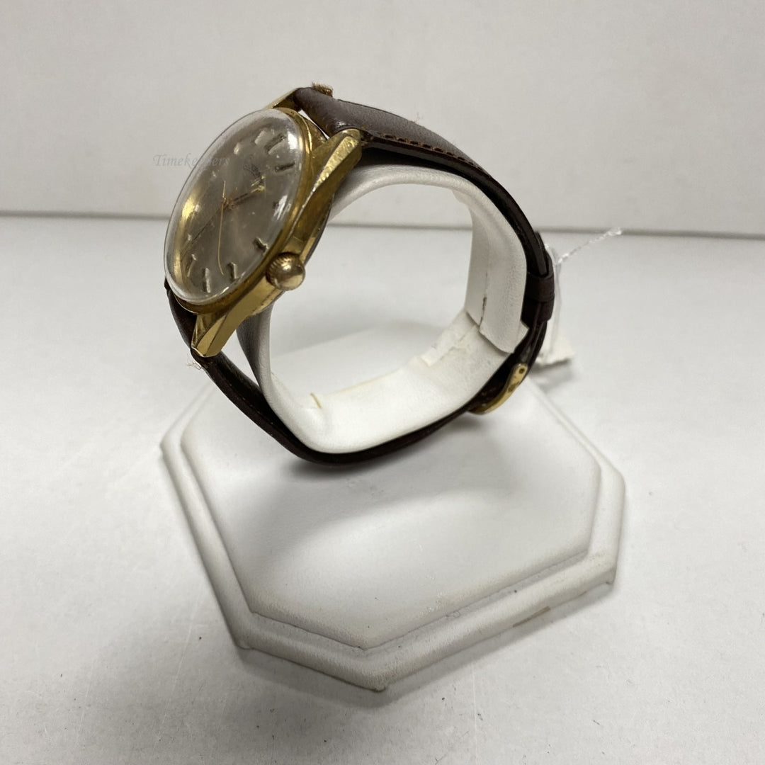 r838 Vintage DUFONTE by LUCIEN PICCARD Men's manual winding watch swiss made 1960s