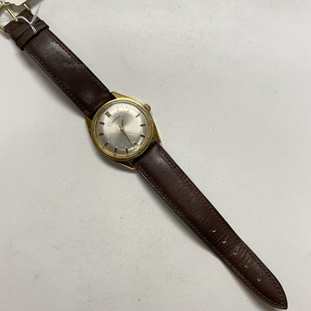 r838 Vintage DUFONTE by LUCIEN PICCARD Men's manual winding watch swiss made 1960s