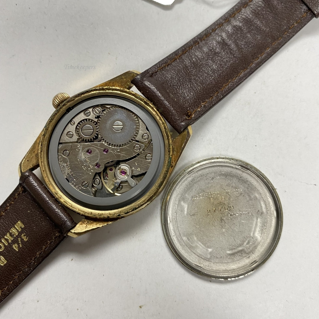 r838 Vintage DUFONTE by LUCIEN PICCARD Men's manual winding watch swiss made 1960s