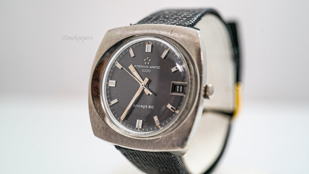 K267 Vintage Men's 1970's Eterna-Matic Wristwatch