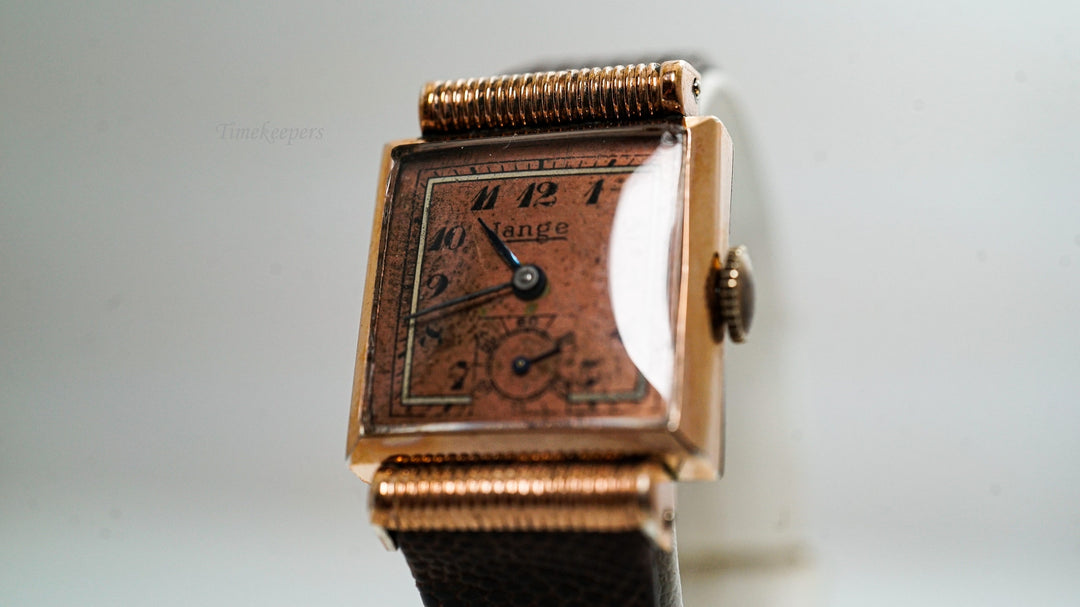 k002 Men's Vintage 17 Jewel Jange Mechanical Wristwatch