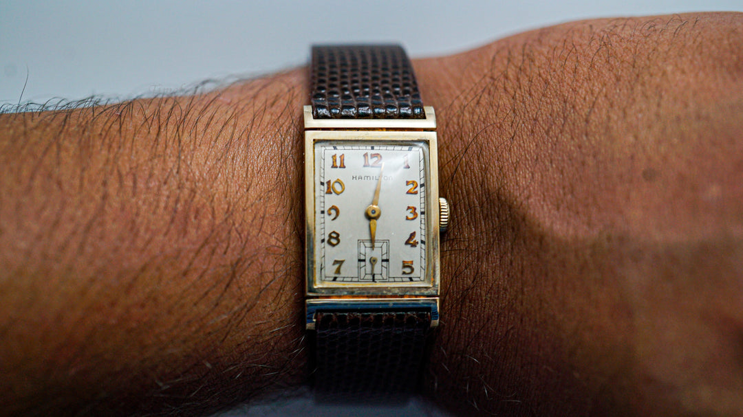 K038 Vintage 1950's Men's Hamilton Watch