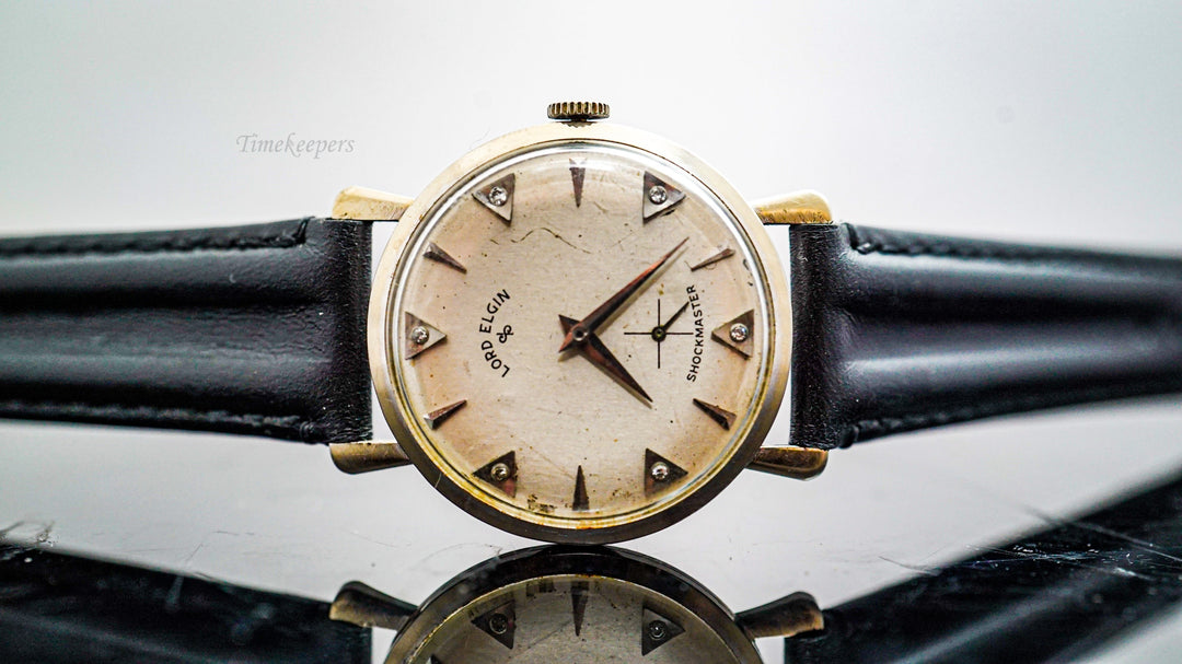 K470 Vintage 1950's 14K Lord Elgin Wristwatch