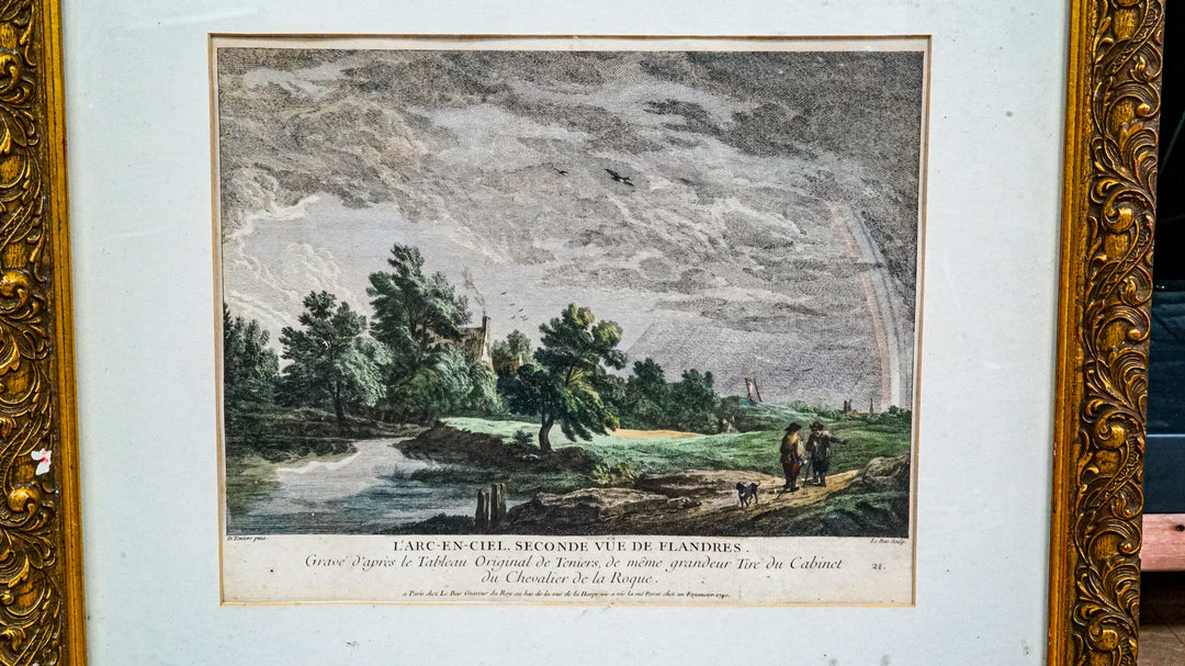 K131 Vintage D. Tenires Prints