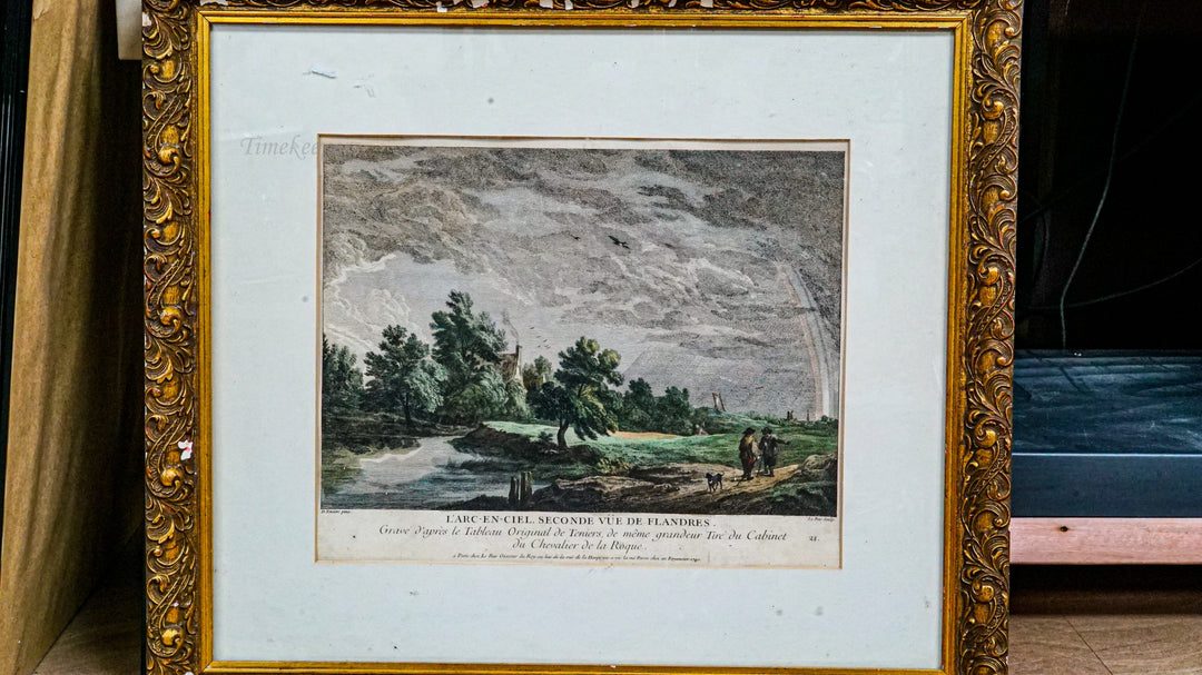 K131 Vintage D. Tenires Prints