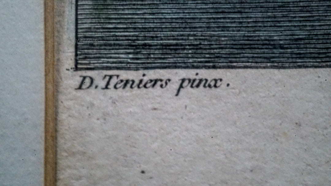 K131 Vintage D. Tenires Prints