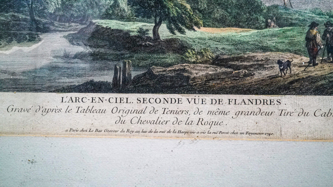 K131 Vintage D. Tenires Prints