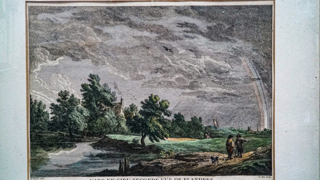 K131 Vintage D. Tenires Prints