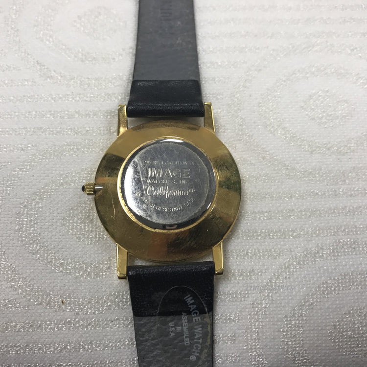 a099 Vintage Original St. Louis Justice Services Memorial Men's Wrist Watch