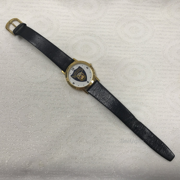 a099 Vintage Original St. Louis Justice Services Memorial Men's Wrist Watch