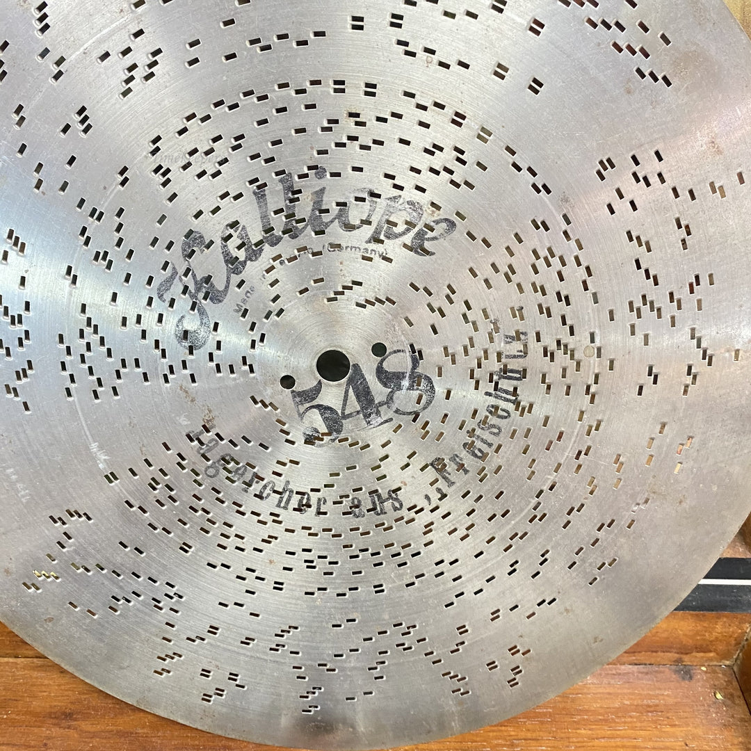 c106c Antique 1890's Calliope Disc Playing Bells Musical Box Working Condition