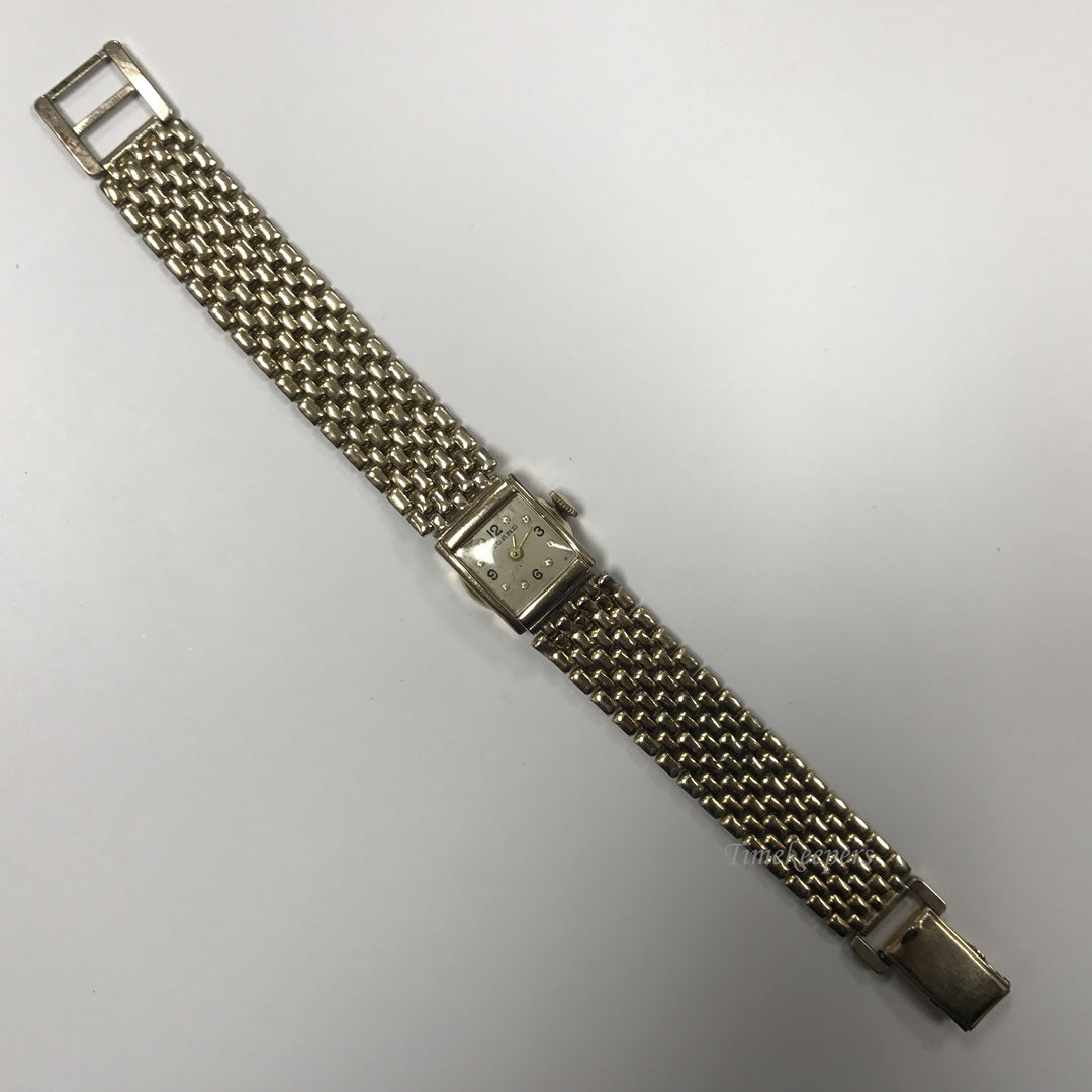 d018 Vintage Original Picard 17J Hand winding Gold Tone Lady's Wrist Watch