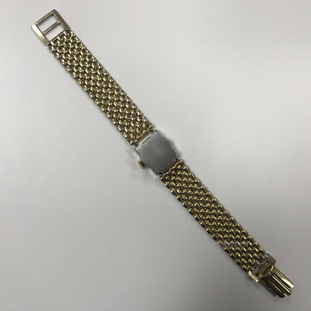 d018 Vintage Original Picard 17J Hand winding Gold Tone Lady's Wrist Watch