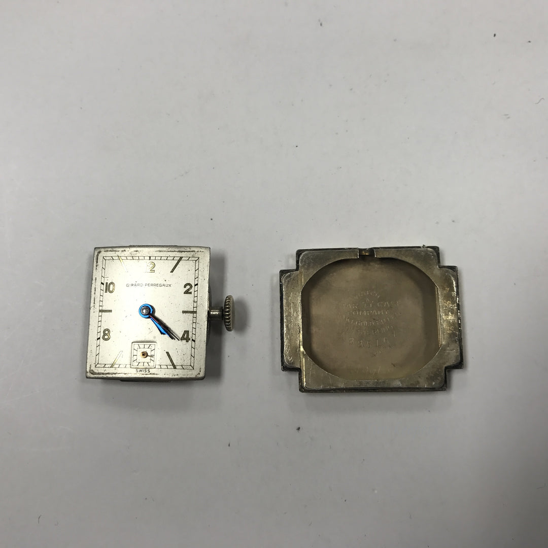 d214 Vintage Original Girard Perregaux Swiss 10K Gold Filled Elegant Wrist Watch