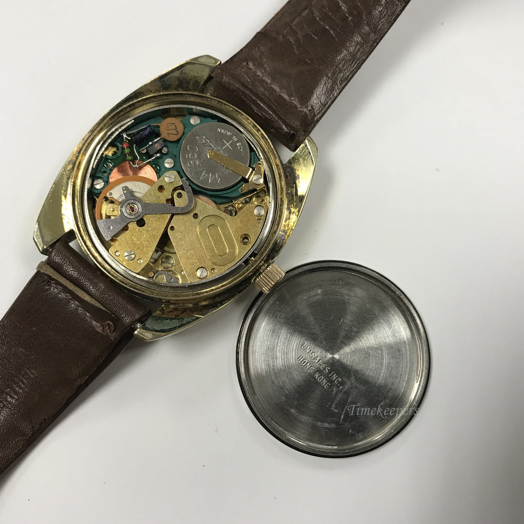 d239 Original Vintage Paul Saison Swiss Made Electronic Stainless Wrist Watch