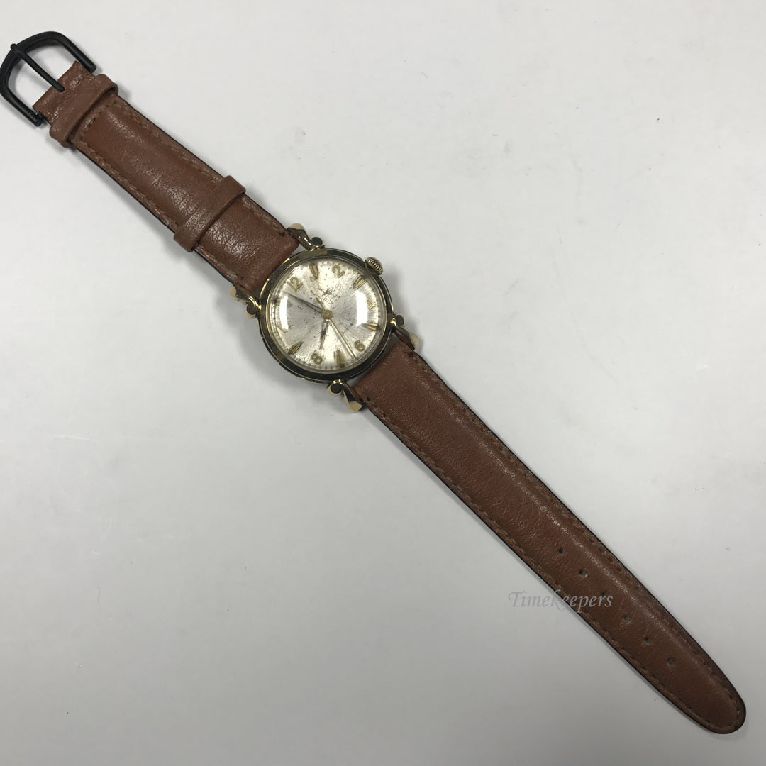 d325 Vintage Original Bulova 10K RGP Stainless Back Automatic Swiss Wrist Watch